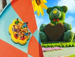 Combo (Save 9%): Yas Waterworld + Dubai Miracle Garden Tickets